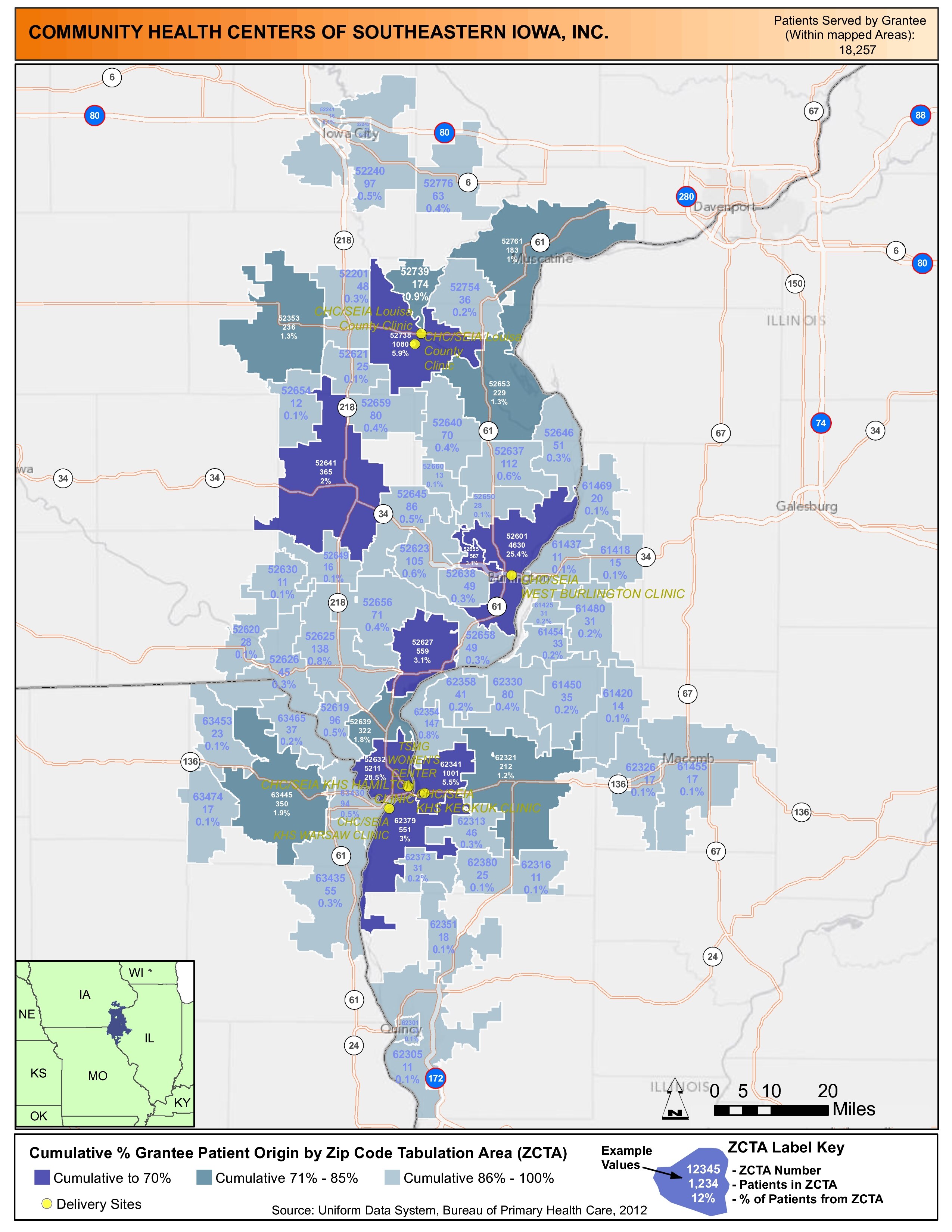 2012 COMMUNITY HEALTH CENTERS OF SOUTHEASTERN IOWA, INC ...