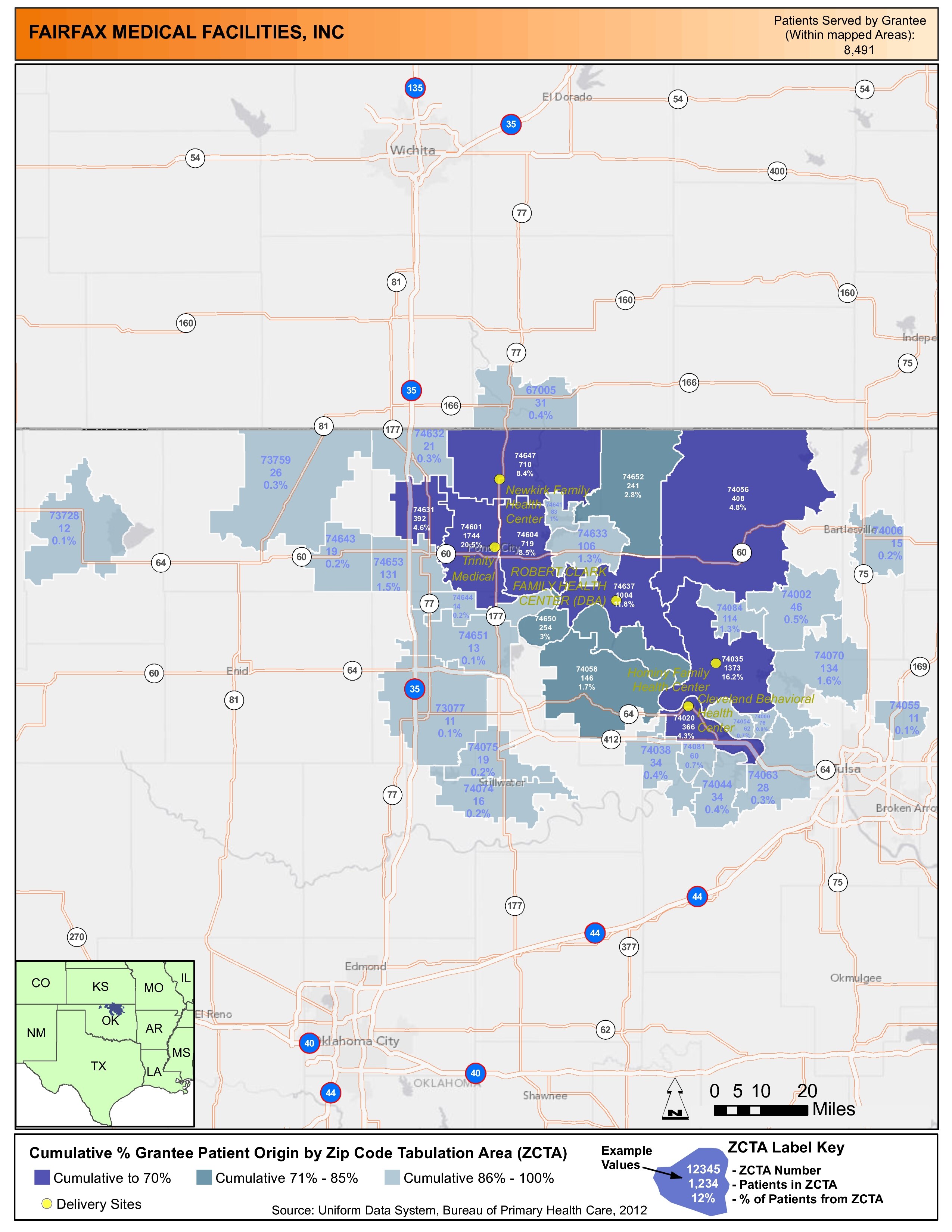 2012 Fairfax Medical Facilities, Inc Health Center Profile Fairfax