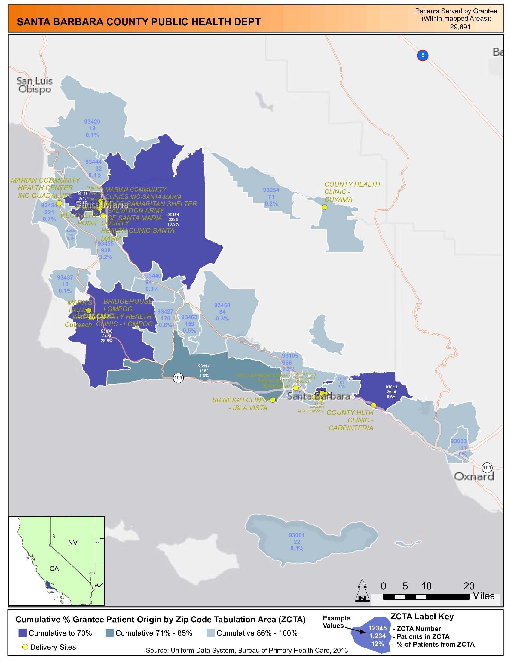 2013 Health Center Profile - Santa Barbara County Public Health Dept 