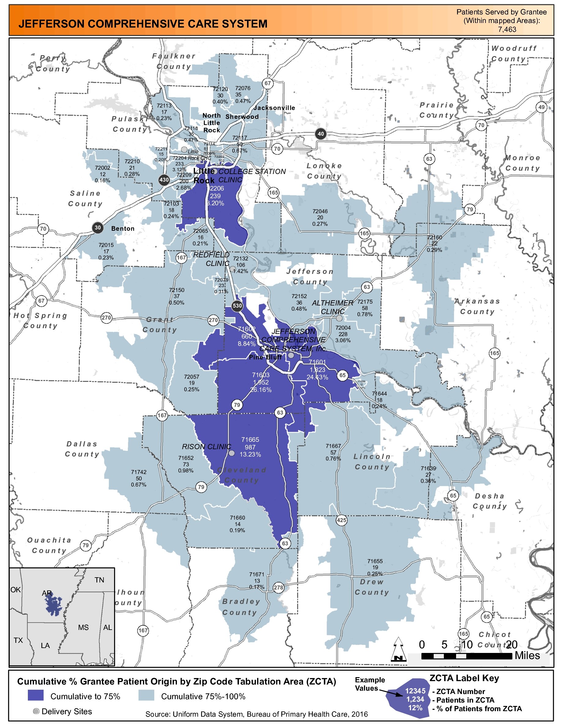 2016 JEFFERSON COMPREHENSIVE CARE SYSTEM Health Center