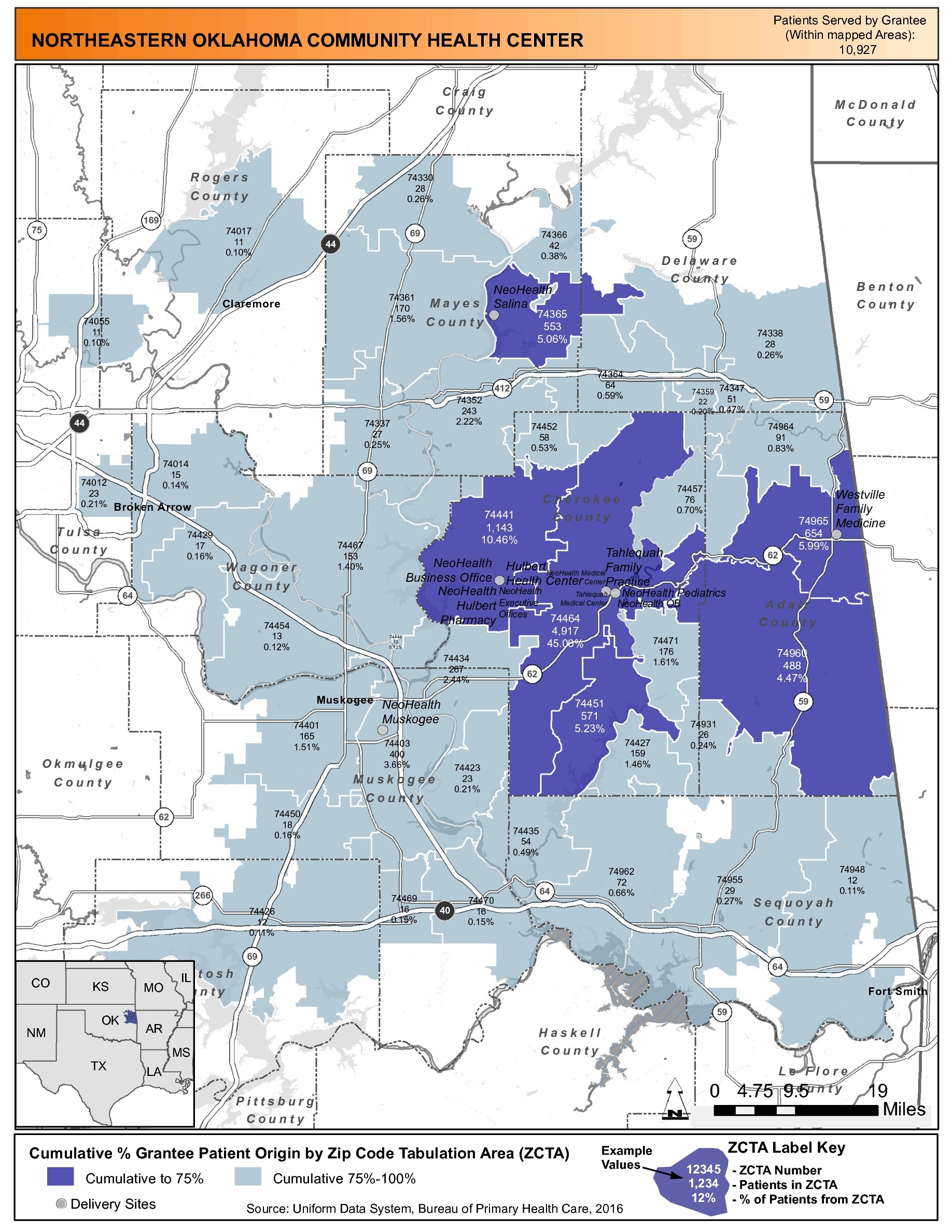 2016 NORTHEASTERN OKLAHOMA COMMUNITY HEALTH CENTER Health Center