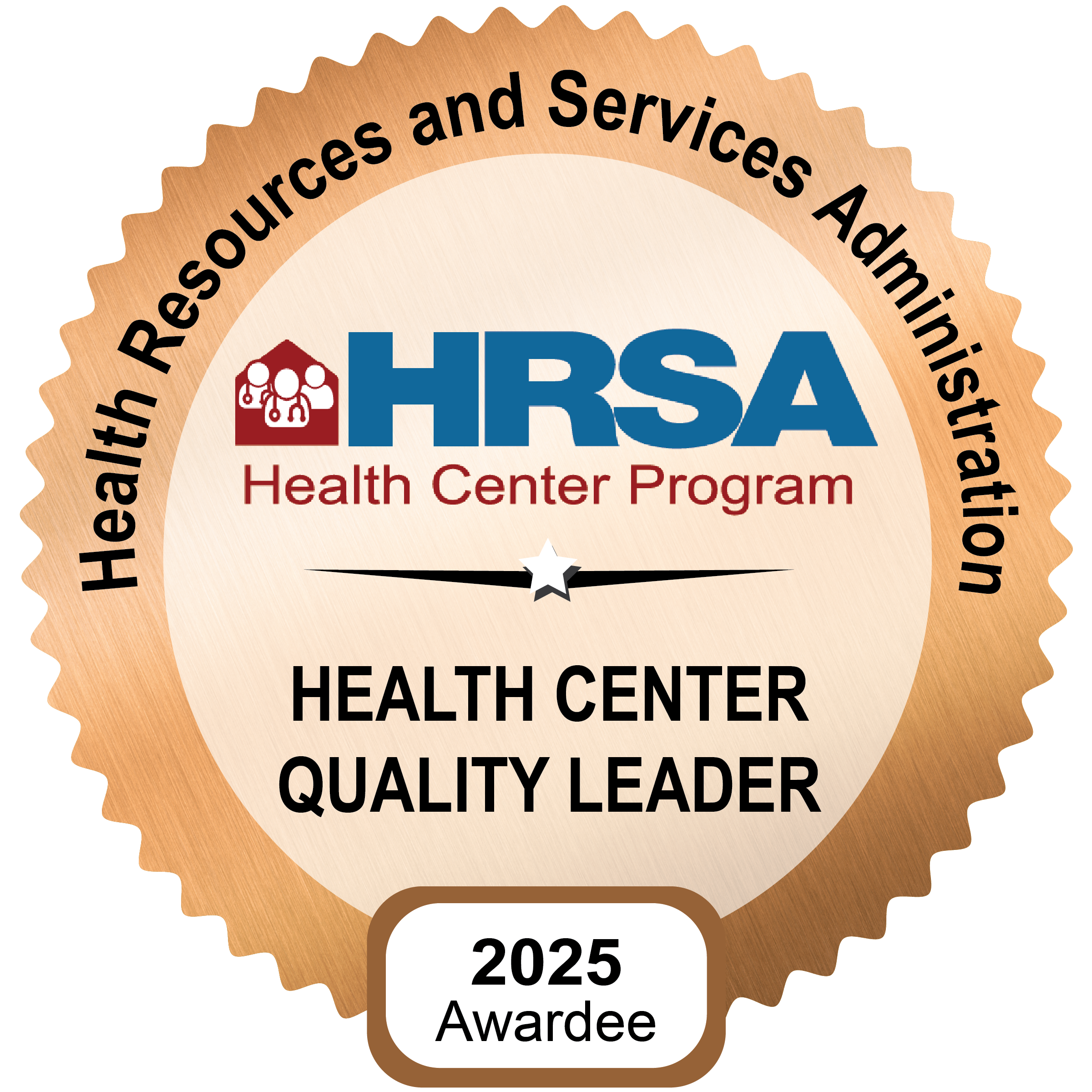 health center quality leader 2025 awardee bronze