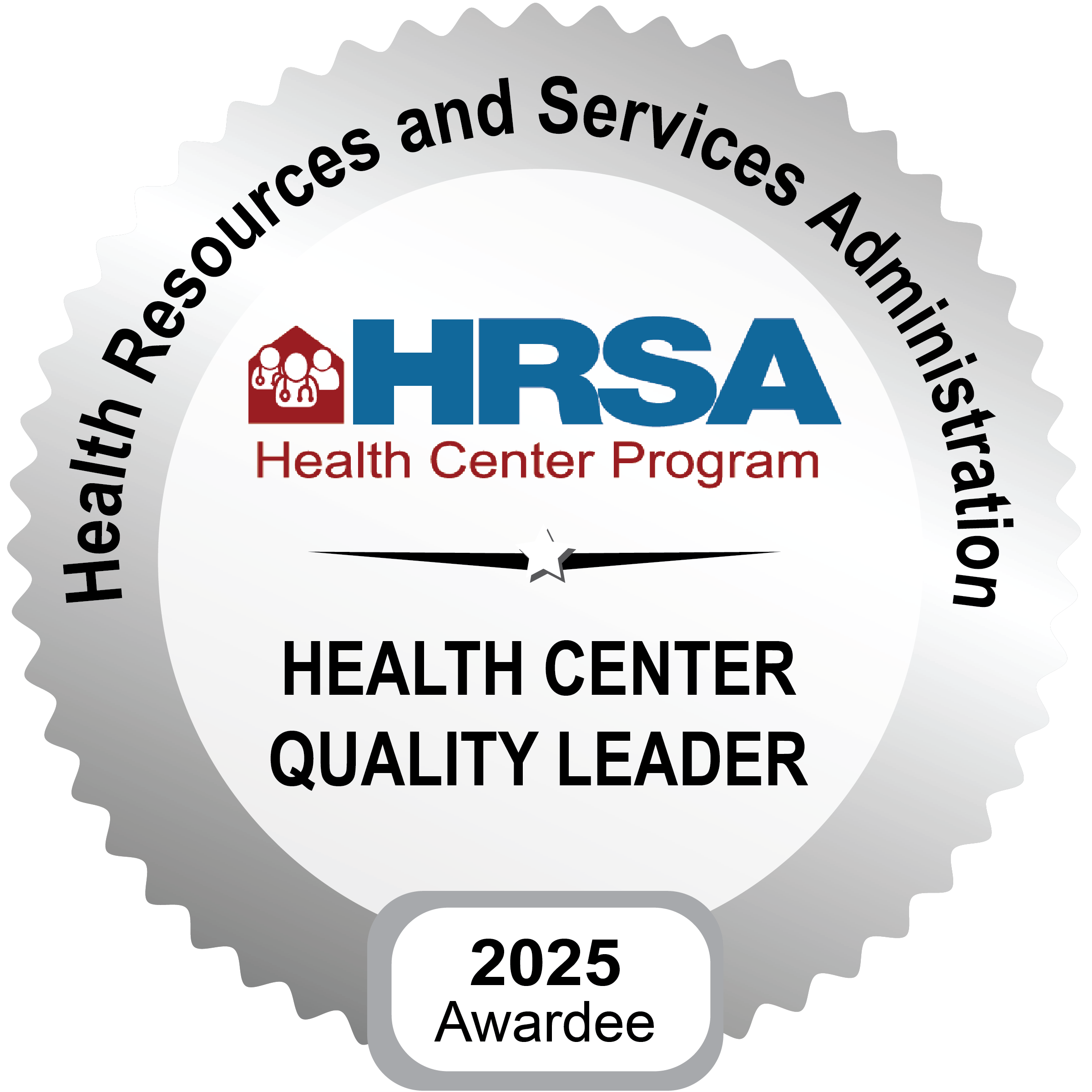 health center quality leader 2025 awardee silver