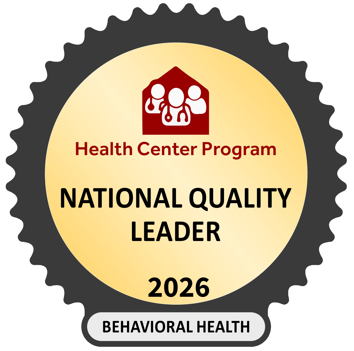 Health Center Program National Quality Leader - Behavioral Health Badge 2026