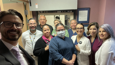 The staff at Centro San Vincente's Healthcare in El Paso, TX