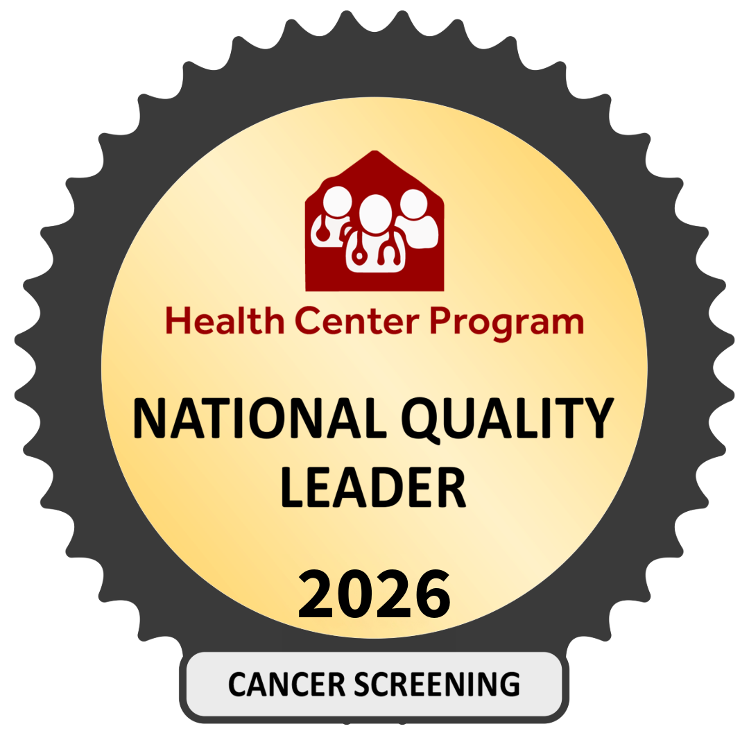 Health Center Program National Quality Leader - Cancer Screening Badge 2026