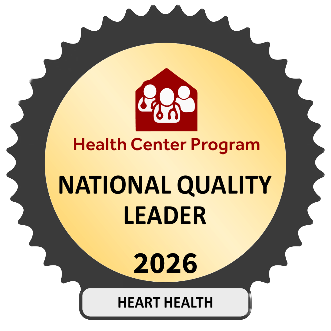 Health Center Program National Quality Leader Badge - Heart Health 2026