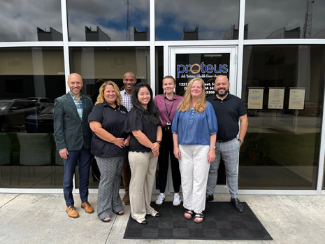 Daniel Zinnel, CEO; Lindsey Murphy, Director of Health Programs; Blake Clyde, Development Coordinator; Minh Lam-Grieve, Workforce Program Assistant; Kealy Houlahan, HRSA IEA; Melissa Copper, Agricultural Health Program Assistant; and Carlos Garcia Rodriguez, Regional Director