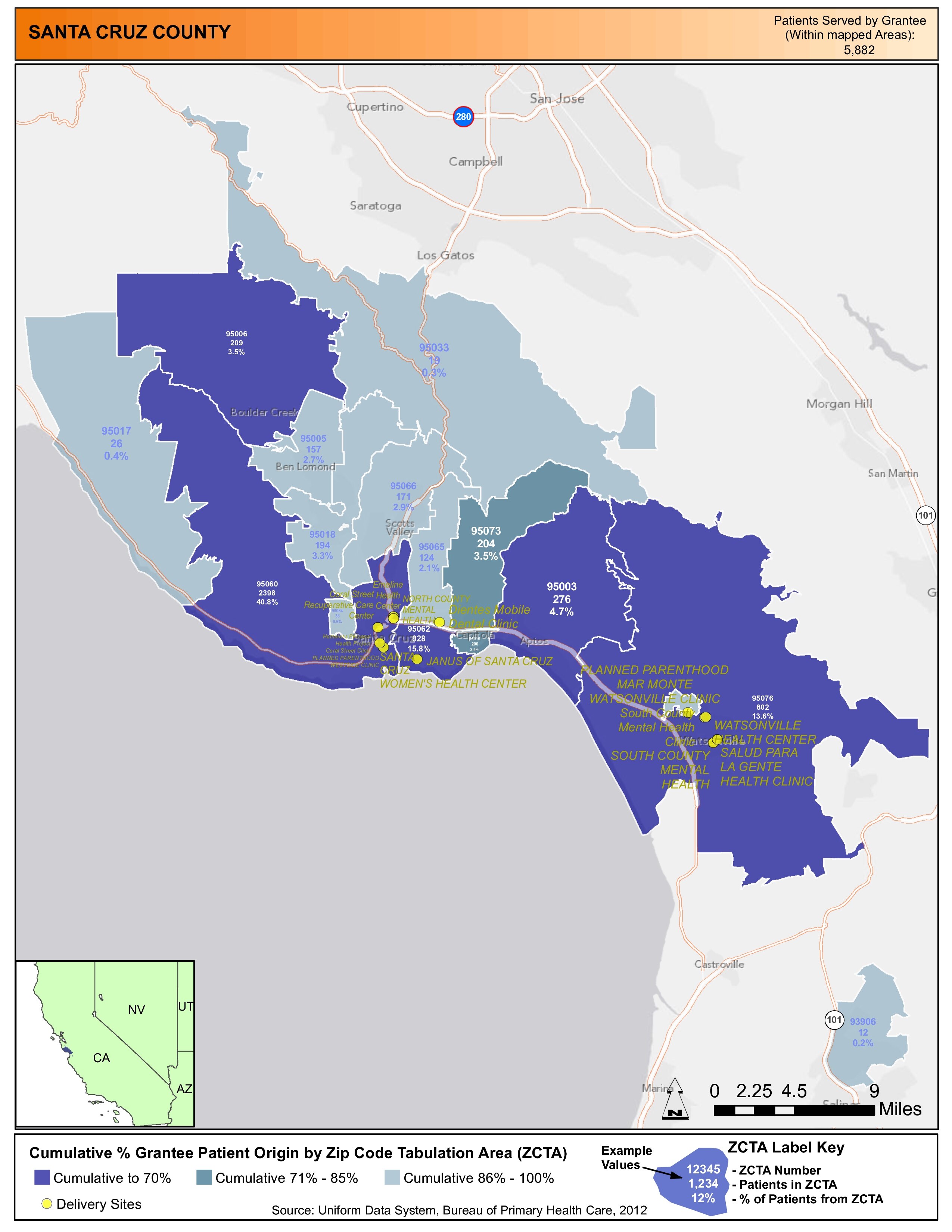 2012 SANTA CRUZ COUNTY Health Center Profile - SANTA CRUZ COUNTY Santa ...