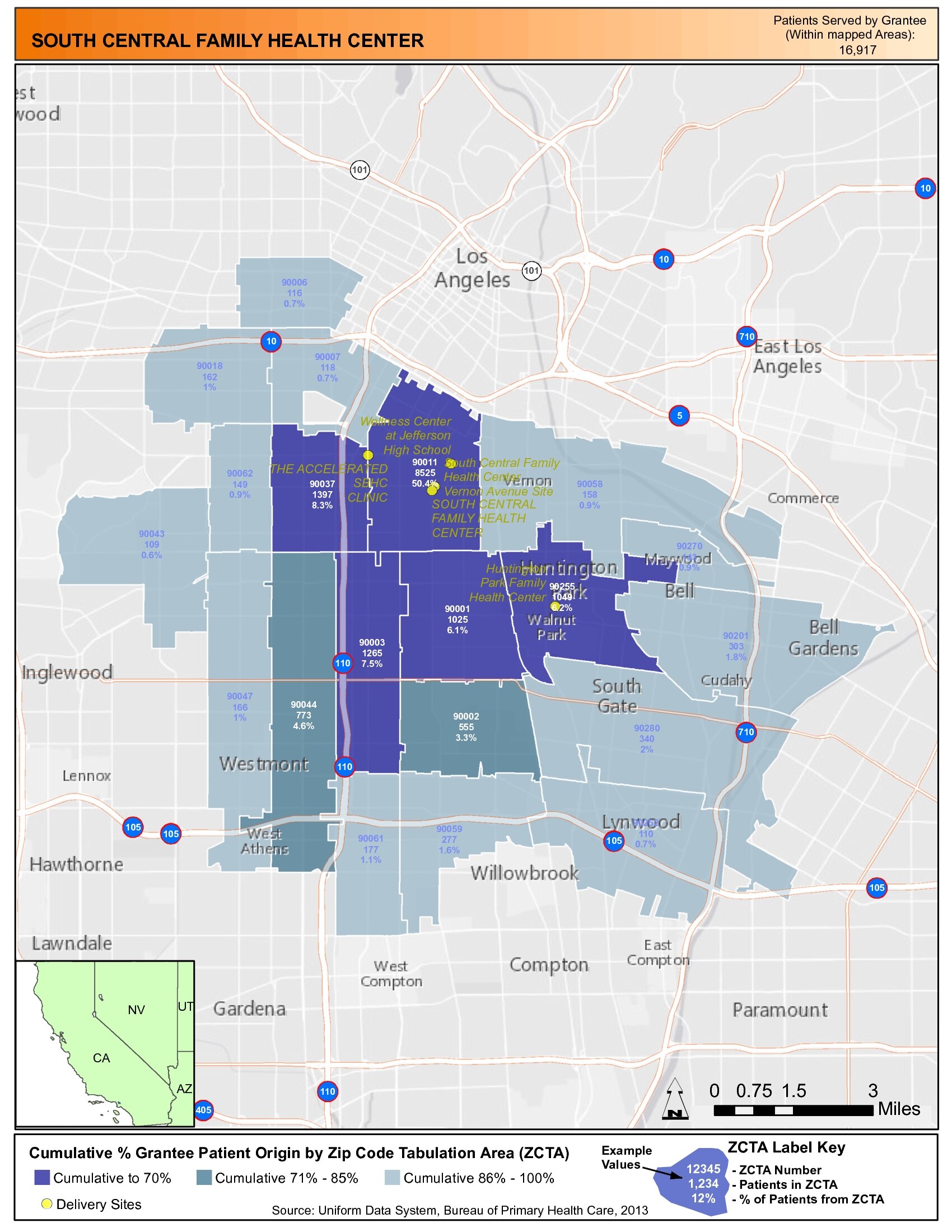 2013 SOUTH CENTRAL FAMILY HEALTH CENTER Health Center Profile - SOUTH ...