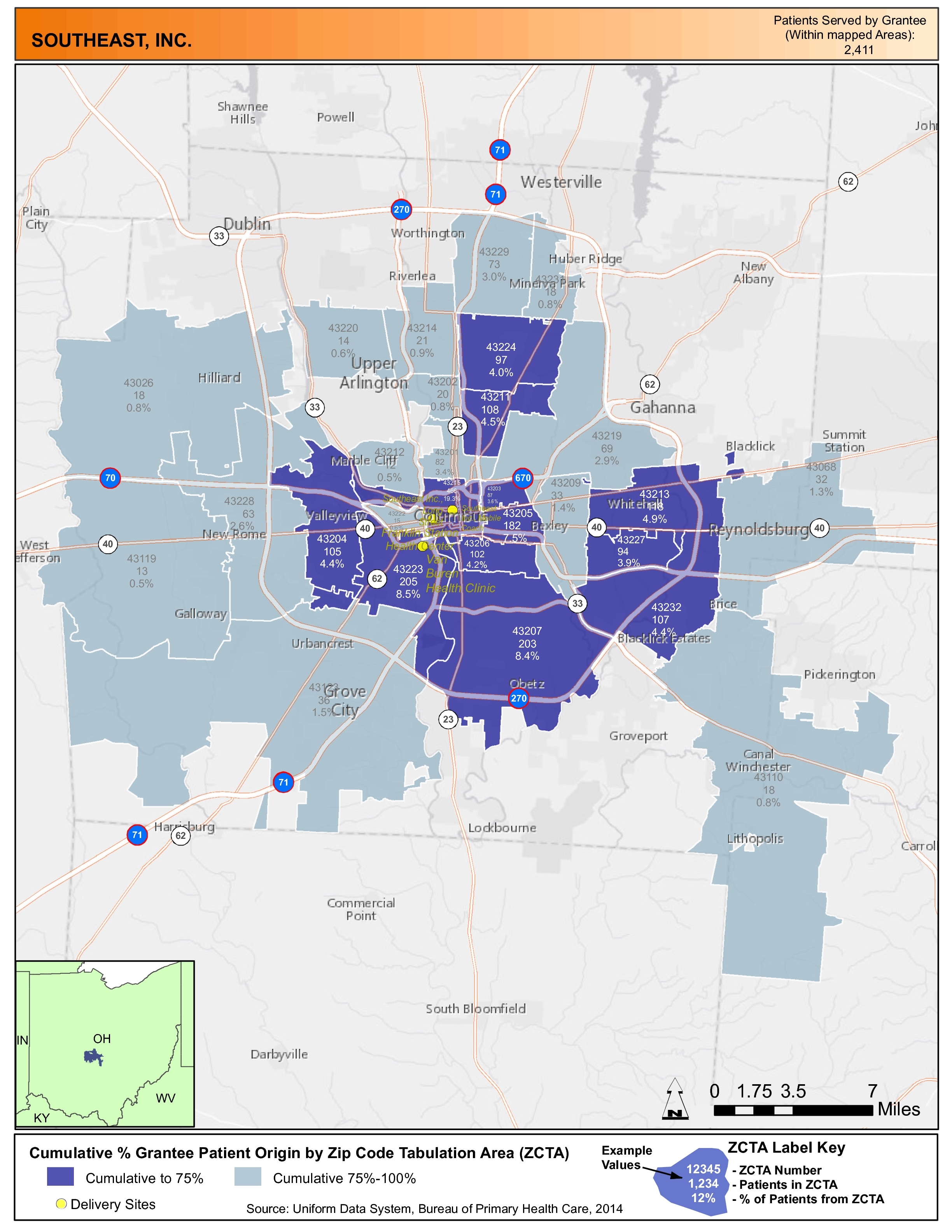 2014 Southeast, Inc. Health Center Profile - Southeast, Inc. Columbus, Ohio