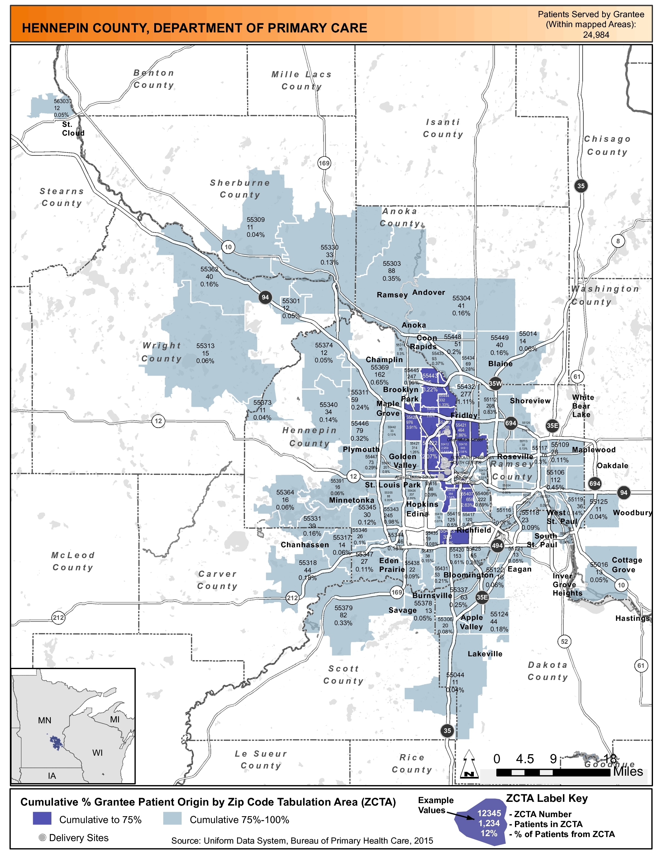 2015 Health Center Profile - Hennepin County, Department of Primary ...