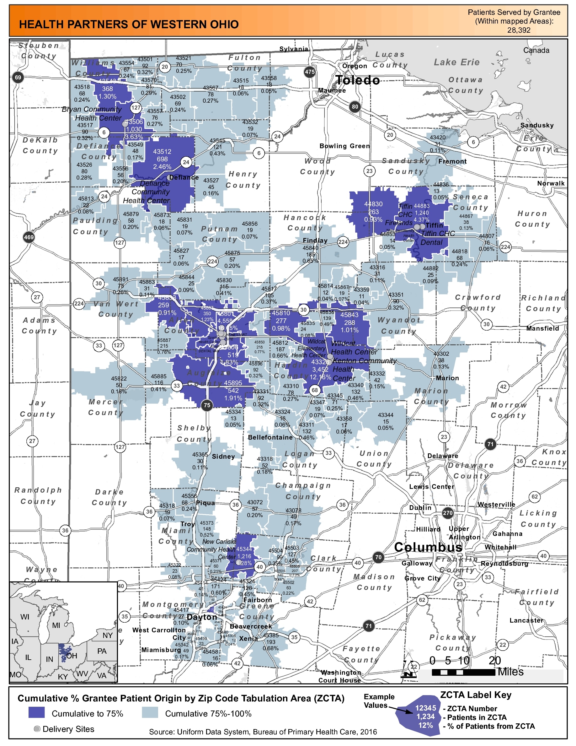 2016 Health Partners of Western Ohio Health Center Profile - Health ...