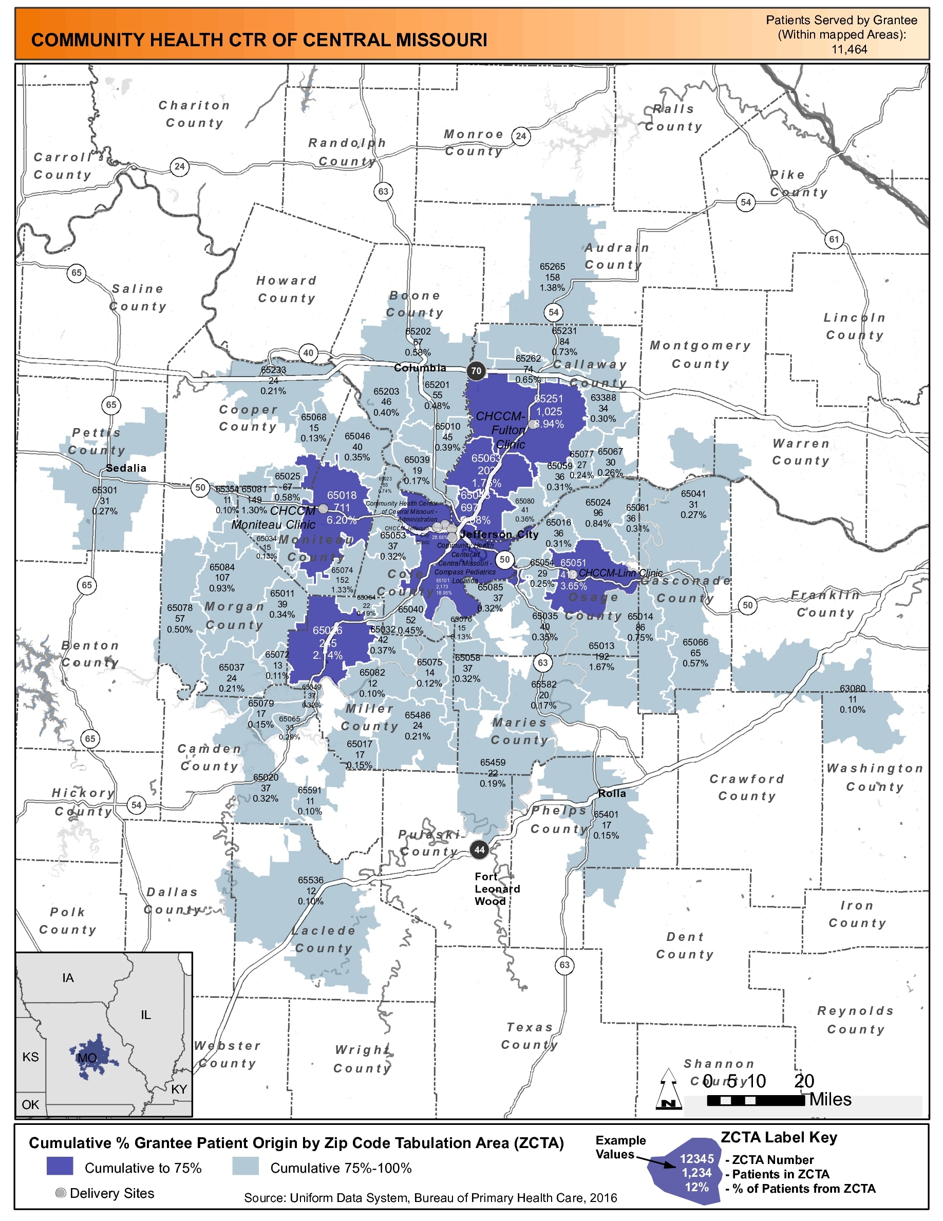 2016 Community Health Ctr of Central Missouri Health Center Profile ...