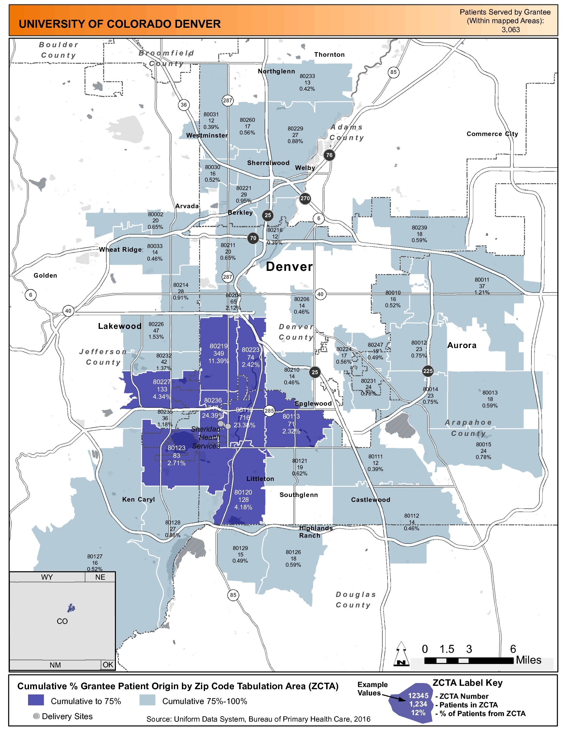 2016 UNIVERSITY OF COLORADO DENVER Health Center Profile - UNIVERSITY ...