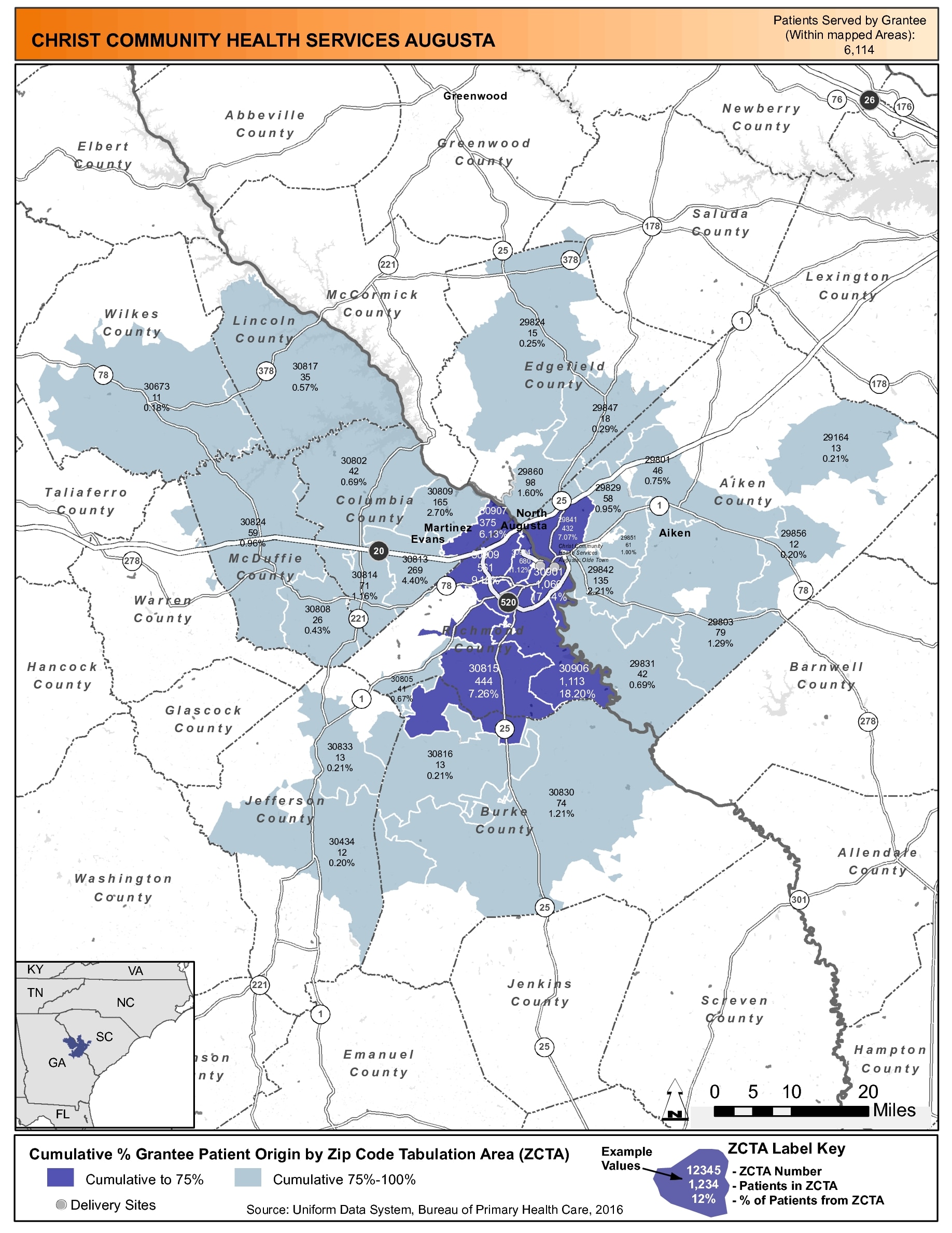 2016 Christ Community Health Services Augusta Health Center Profile ...