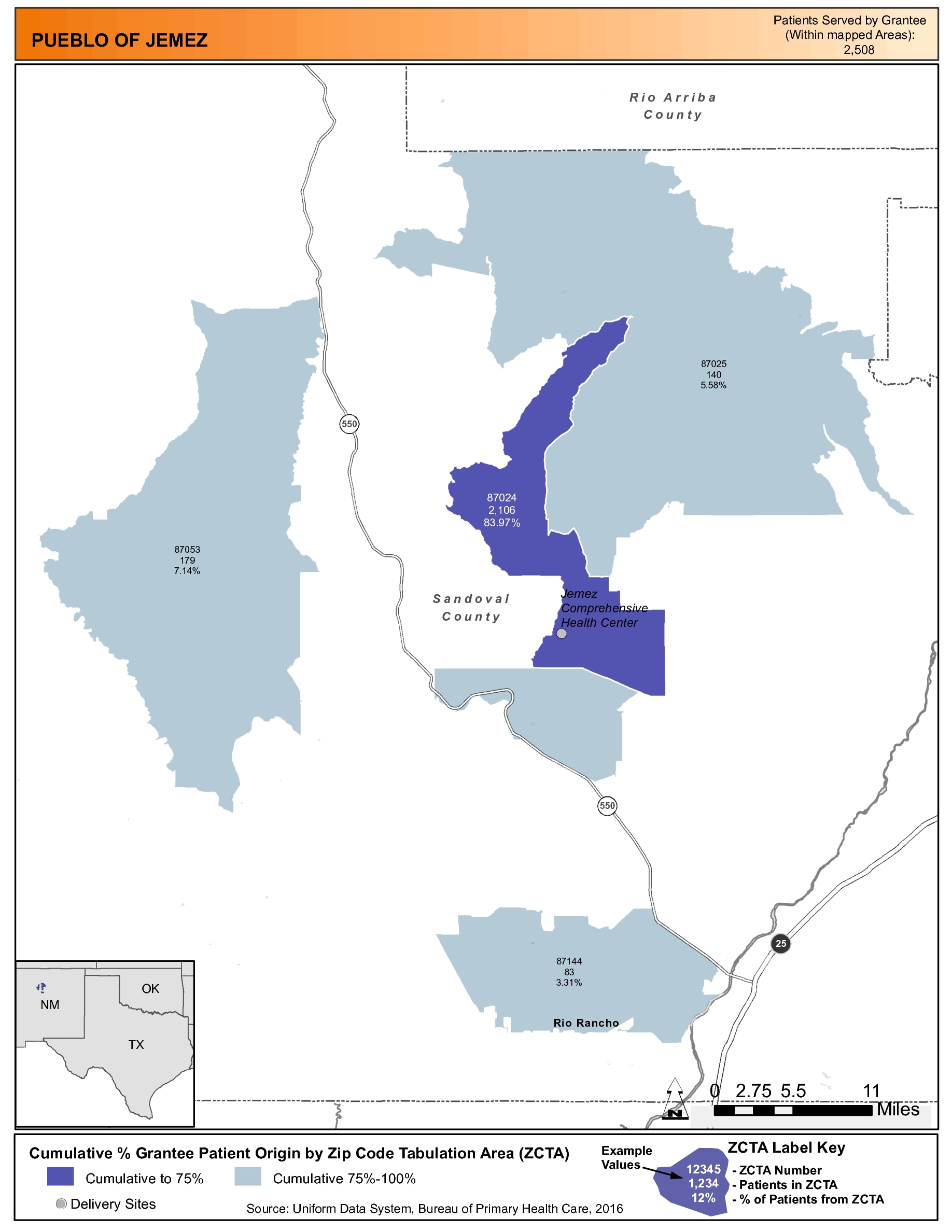 2016 PUEBLO OF JEMEZ Health Center Profile PUEBLO OF JEMEZ Jemez