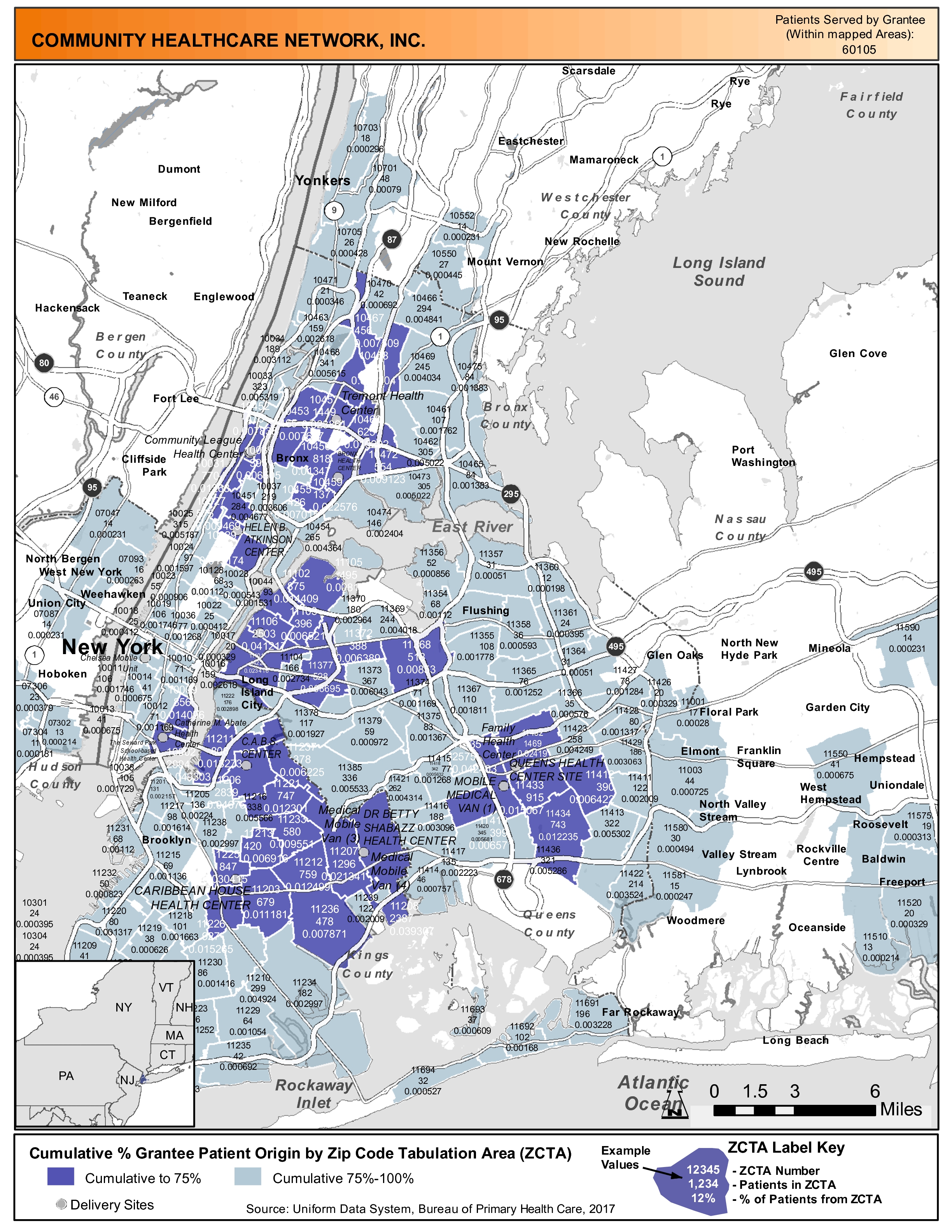 2017 Community Healthcare Network, Inc. Health Center Program Awardee