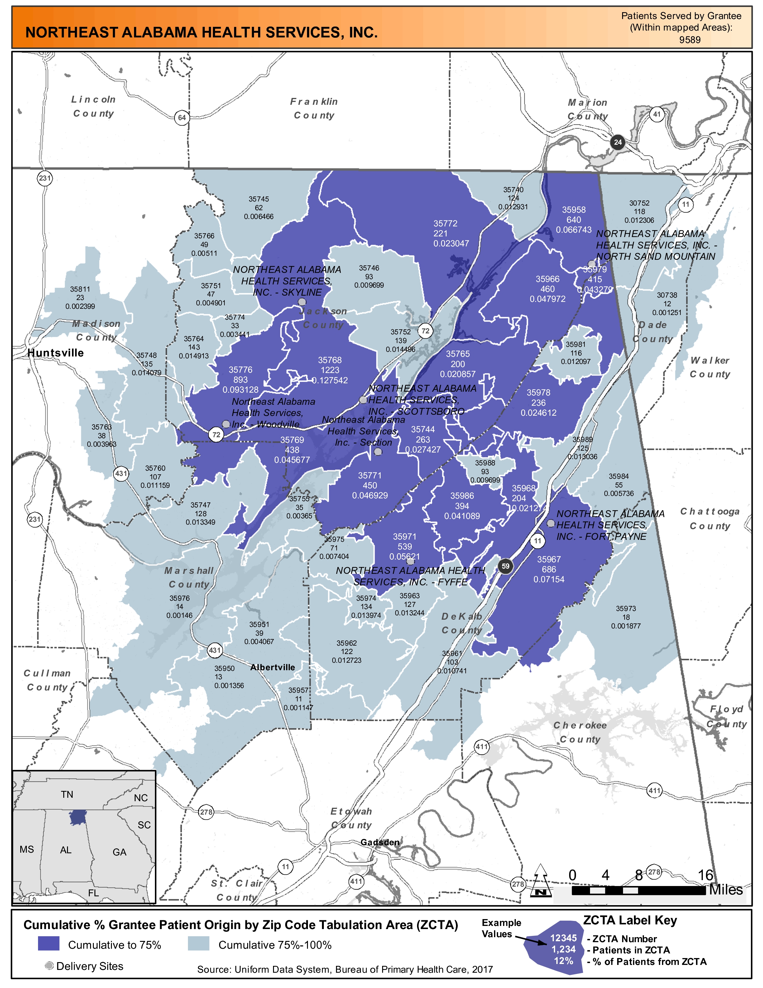 30 Map Of Northeast Alabama Maps Database Source