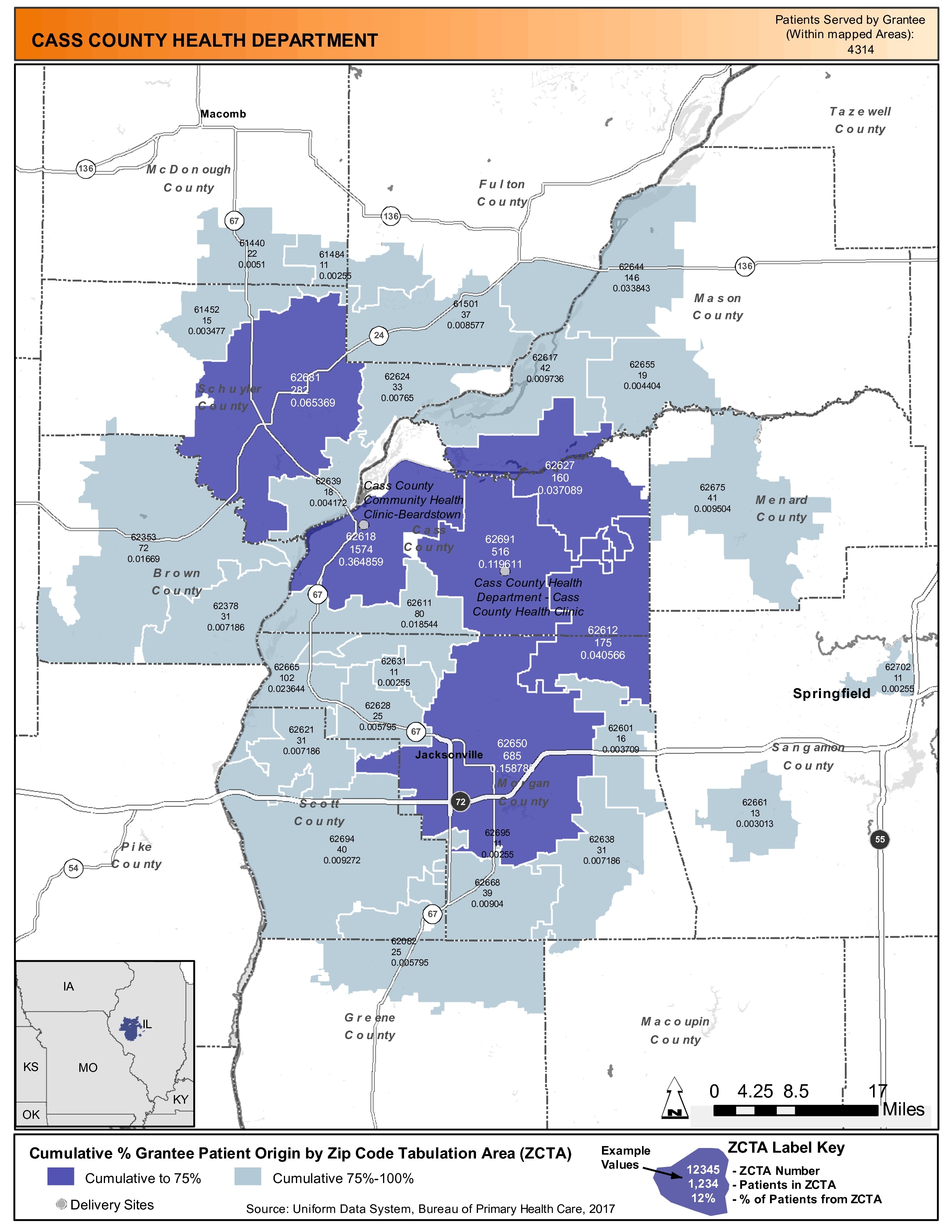 2017 Cass County Health Department Health Center Program Awardee Data ...