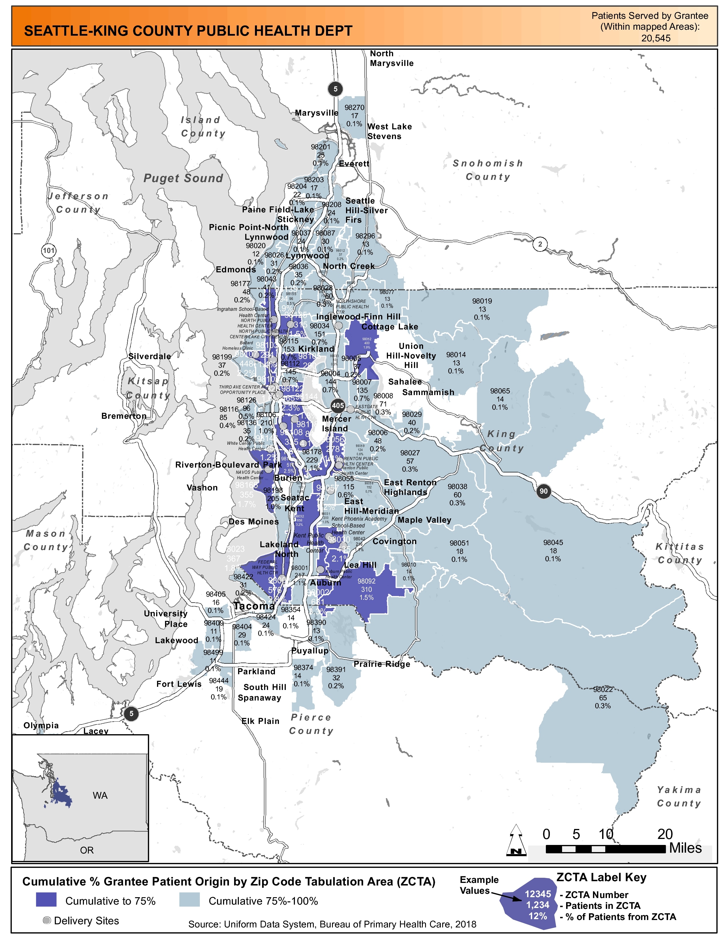 2018 SEATTLE-KING COUNTY PUBLIC HEALTH DEPT Health Center Program ...