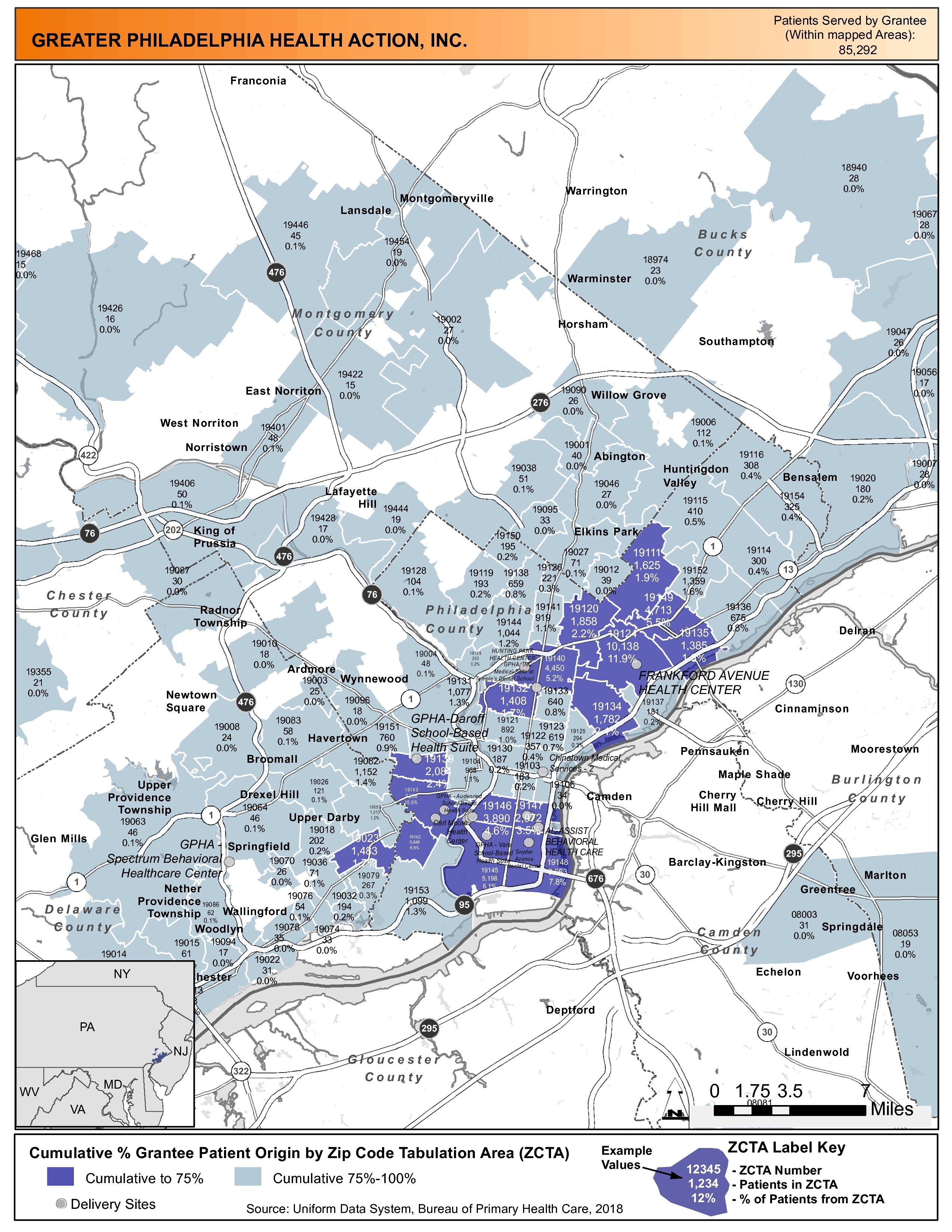 2018 GREATER PHILADELPHIA HEALTH ACTION, INC. Health Center Program ...