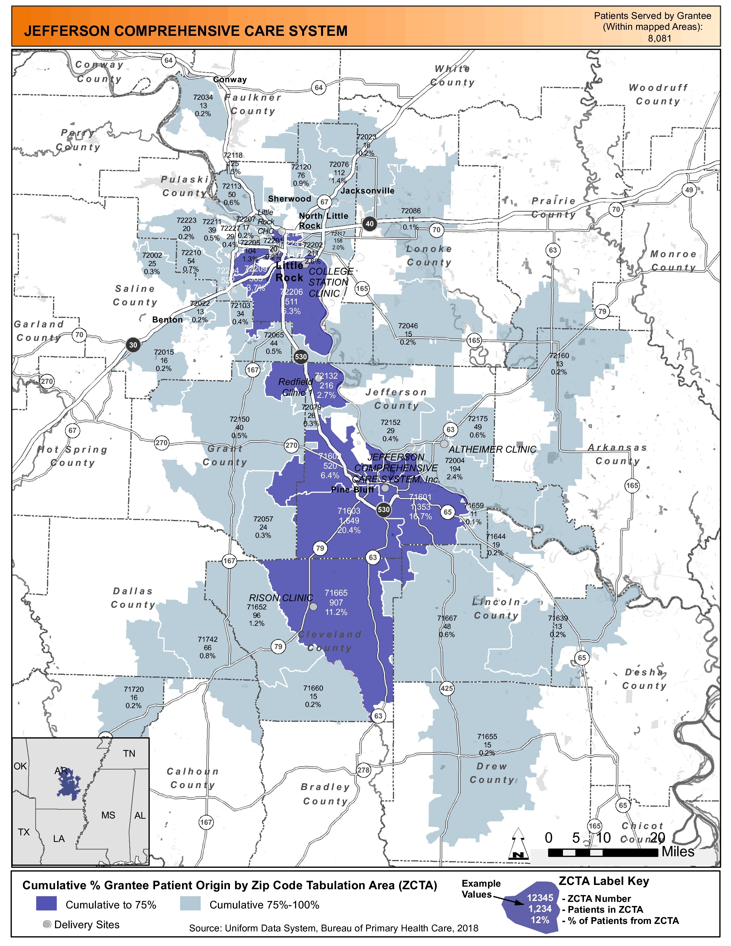 2018 JEFFERSON COMPREHENSIVE CARE SYSTEM Health Center