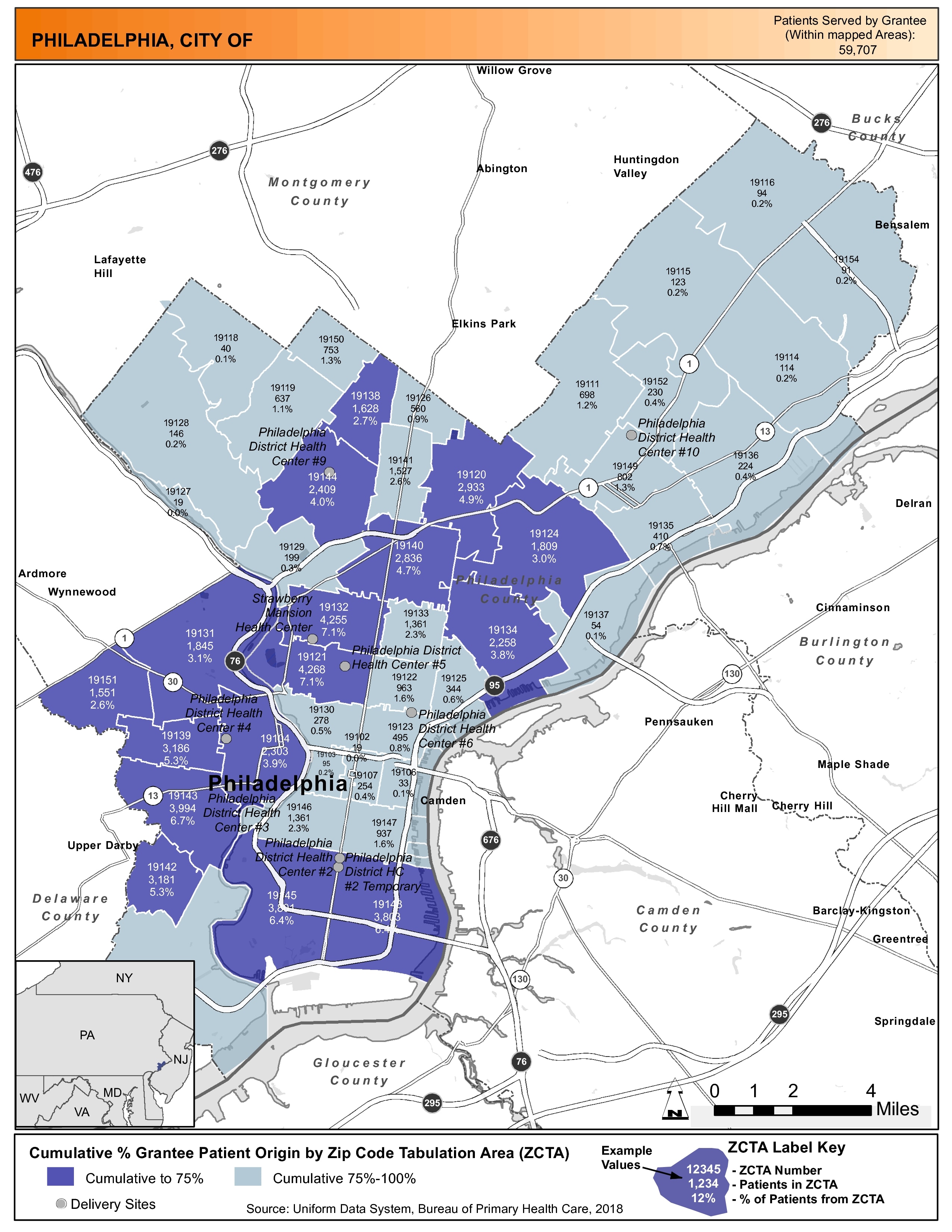 2018 Pennsylvania Health Center Program Look-Alike Data - Pennsylvania ...