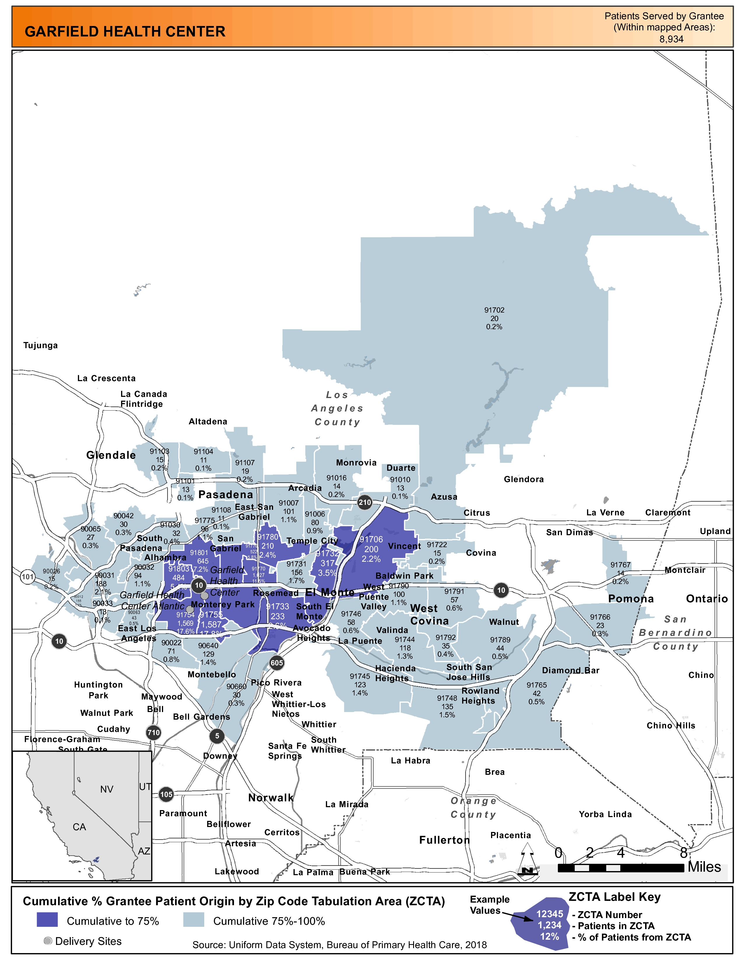 2018 California Health Center Program Look-Alike Data - California ...